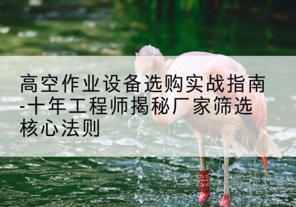 盈江剪叉式升降机厂家-高空作业设备选购实战指南-十年工程师揭秘厂家筛选核心法则
